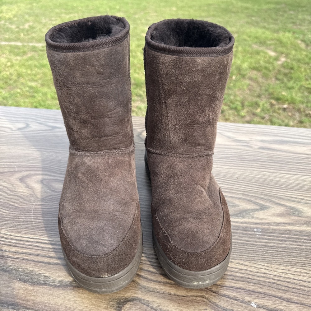 UGG Australia Ultra Short 5225 Mid-Calf Boots Womens US 8 Made in New Zealand - Picture 2 of 9